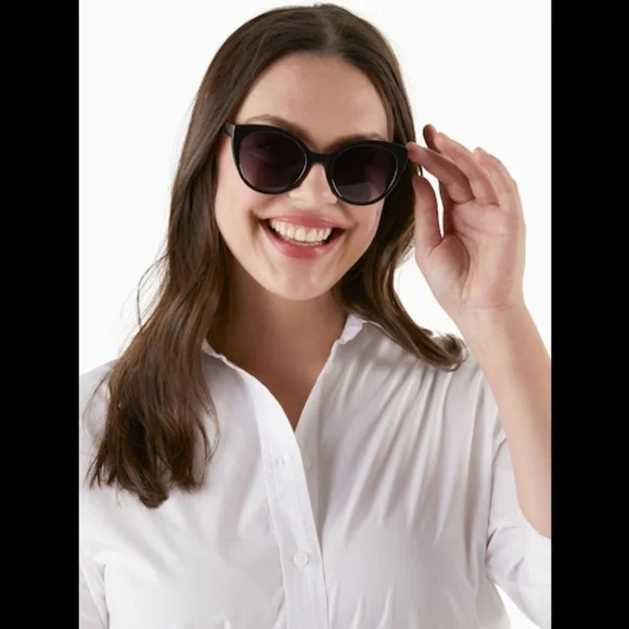 NEW Kate Spade New York Samantha Sunglasses Black Cat Eye kate spade | Accessories | Kate Spade Samantha Black Cat Eye  main image 4